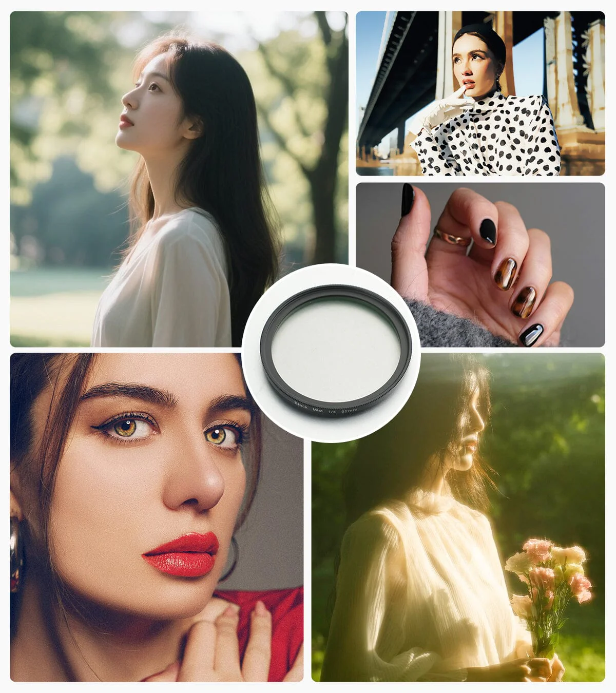 APEXEL Phone Lens 52mm/67mm Black Mist Filter - Image 3