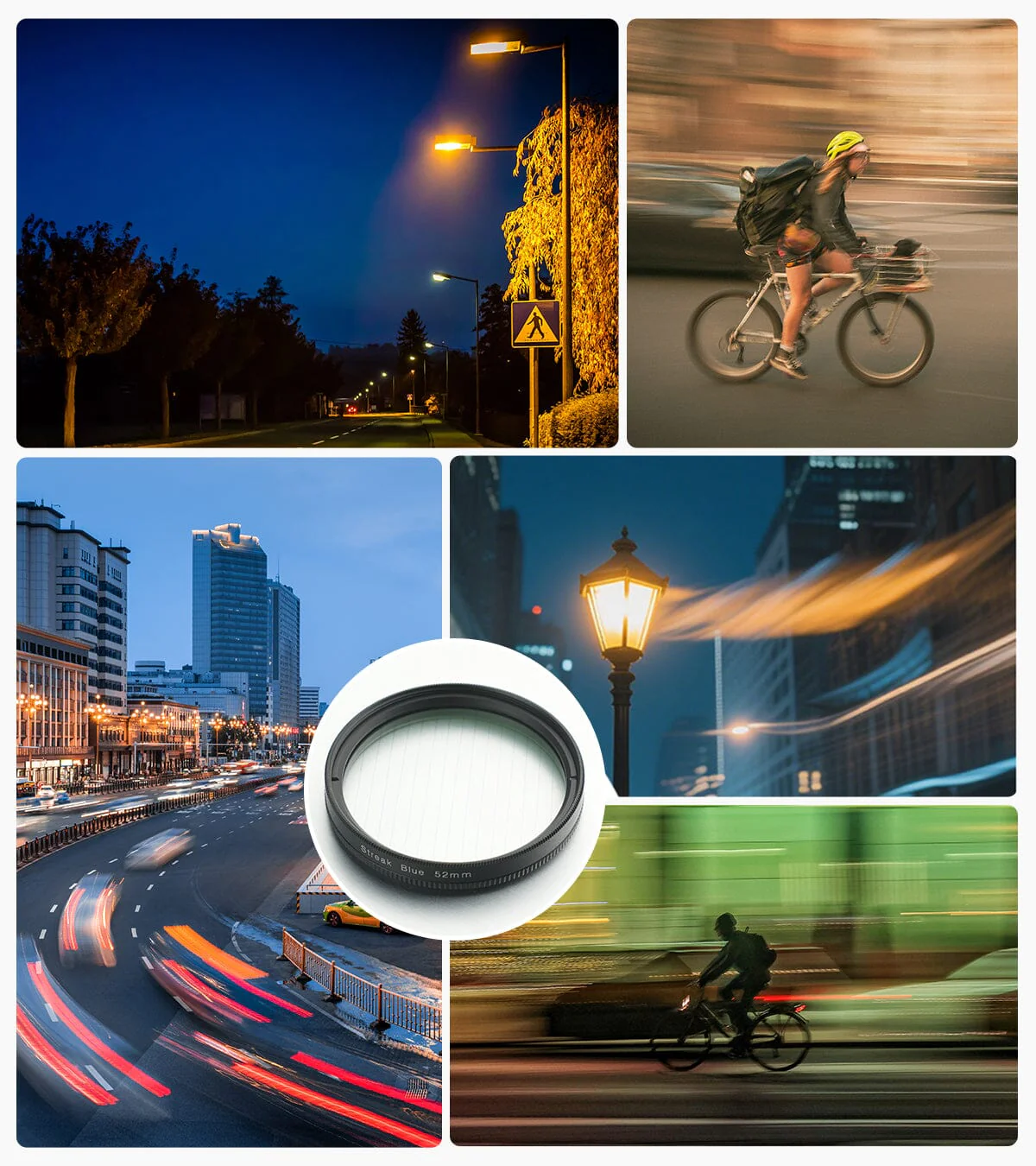 APEXEL Phone Lens 52mm/67mm Blue Streak Fliter - Image 3