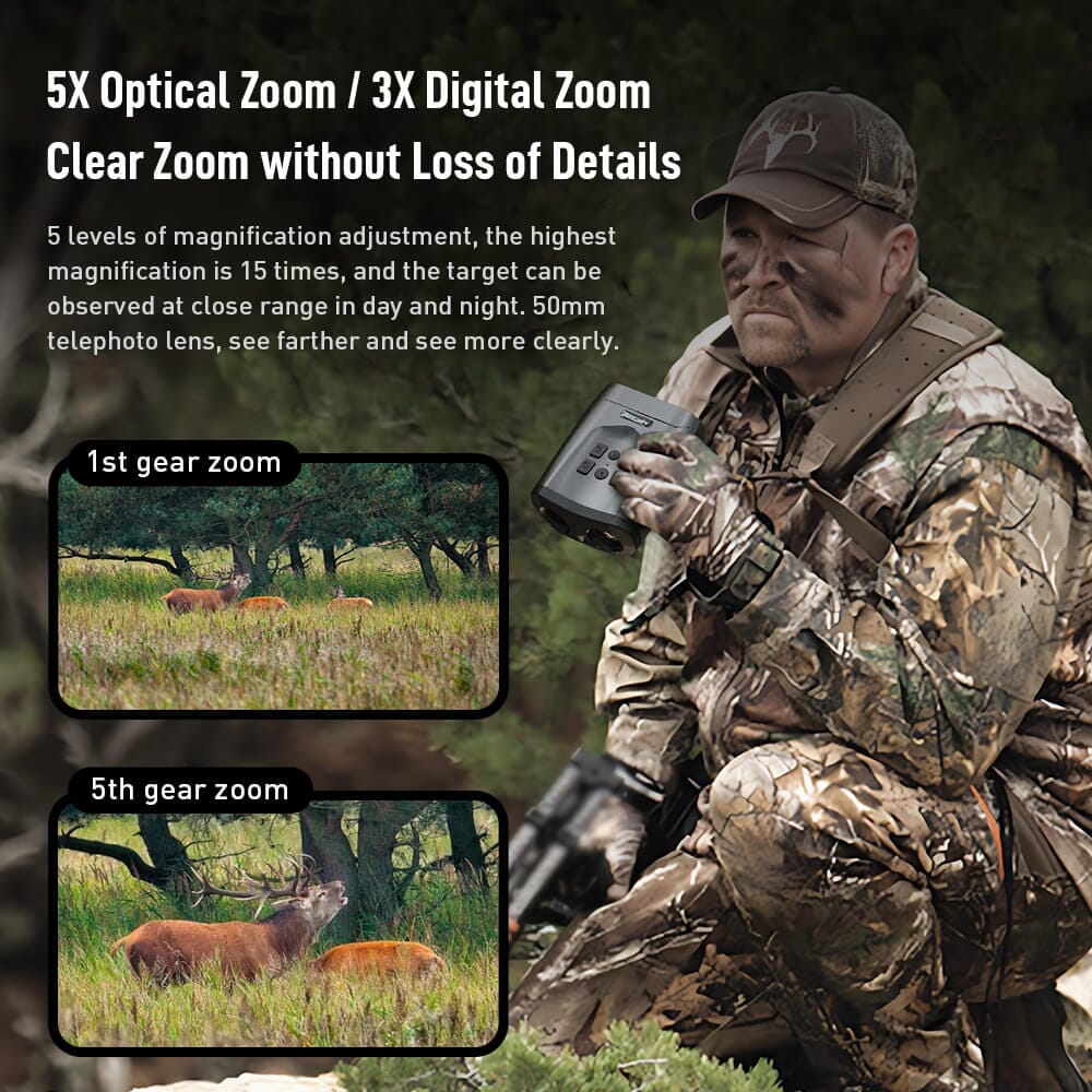 NV009 New Owl-inspired 4K HD Digital Night Vision Goggles - Image 12