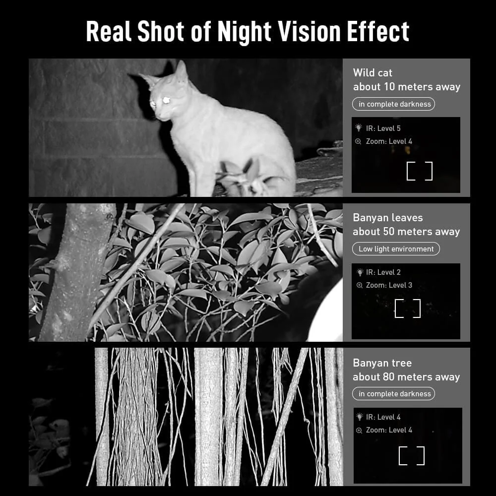 NV009 New Owl-inspired 4K HD Digital Night Vision Goggles - Image 9